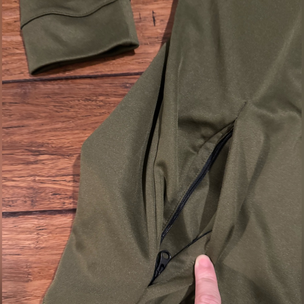 Nike Green Zip Up Jacket - Picture 7 of 9